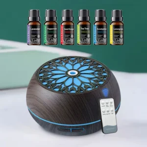 Diffuser For Home 550ml Diffuser  6 Essential Oils  Soundwave Technology